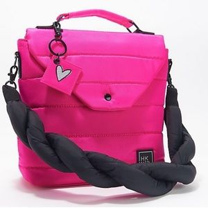 Ihkwip Shawn Killinger couture crossbody in Ruby Berry.